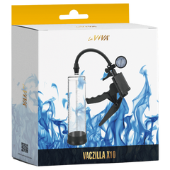 Vaczilla X10 Trigger Gauge Hand Grip Male Penis Pump - - Penis Pumps And Stretchers