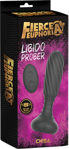 Fierce Euphoria Libido Prober Remote Control Butt Plug - Butt Plugs