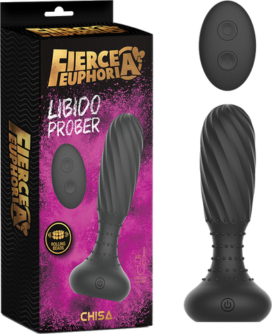 Fierce Euphoria Libido Prober Remote Control Butt Plug - Butt Plugs