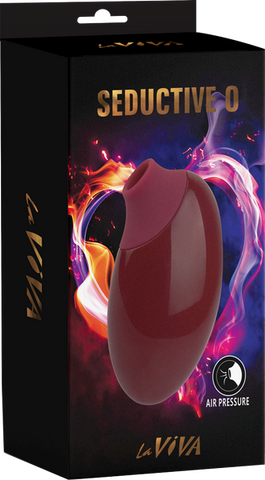 La Viva Seductive O 10 Function Clitoral Massager Ruby Red - Clit Ticklers and Pulsators