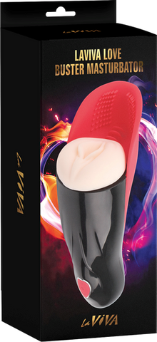 La Viva Love Buster Vibrating Male Masturbator - Masturbators and Strokers
