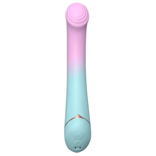 La Viva Fawn Rechargeable 9 Function G Spot Vibrator Pink / Blue - - G-Spot Vibrators
