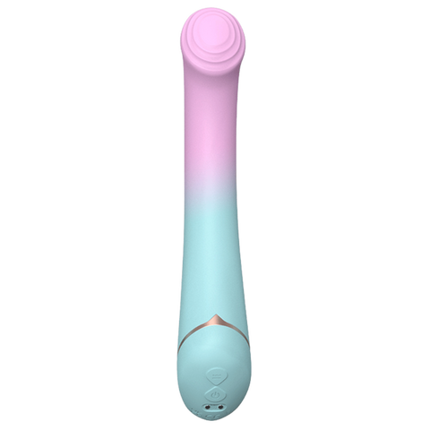 La Viva Fawn Rechargeable 9 Function G Spot Vibrator Pink / Blue - G-Spot Vibrators