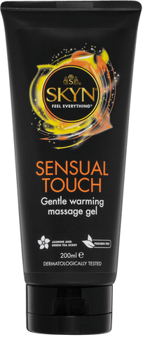 Ansell Skyn Sensual Touch Gentle Warming Adult Massage Gel 200ml Water Based - Massage Oils and Lubricants