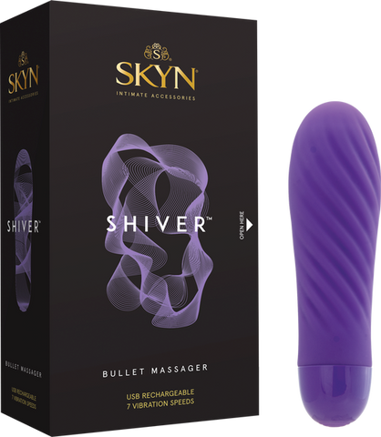 Skyn Shiver 7 Function Rechargeable Bullet Vibrator - Bullet Vibrators