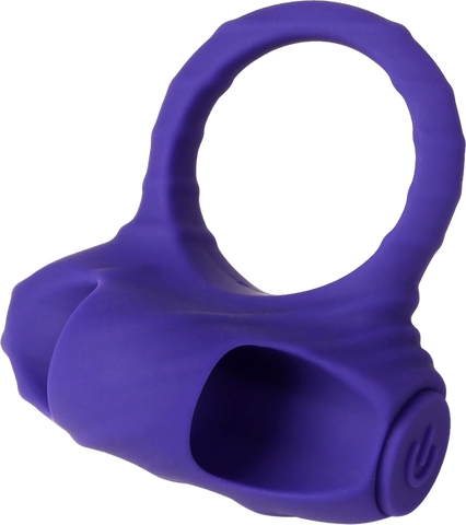Ansell Skyn 3 Function Dual Vibrating Cock Ring with Dual Motors - Vibrating Cock Rings