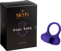 Skyn 3 Function Dual Vibrating Cock Ring - - Vibrating Cock Rings