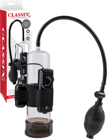 Classix Vibrating Power Male Penis Enlargement Pump - Penis Pumps And Stretchers