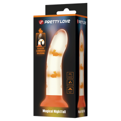 Pretty Love Magical Nightfall Realistic Dildo Orange - - Realistic Dildos