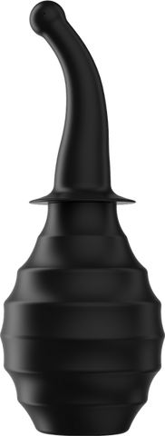 Mr Play Large Capacity Anal Douche BLKM6 Black - Enemas and Douches