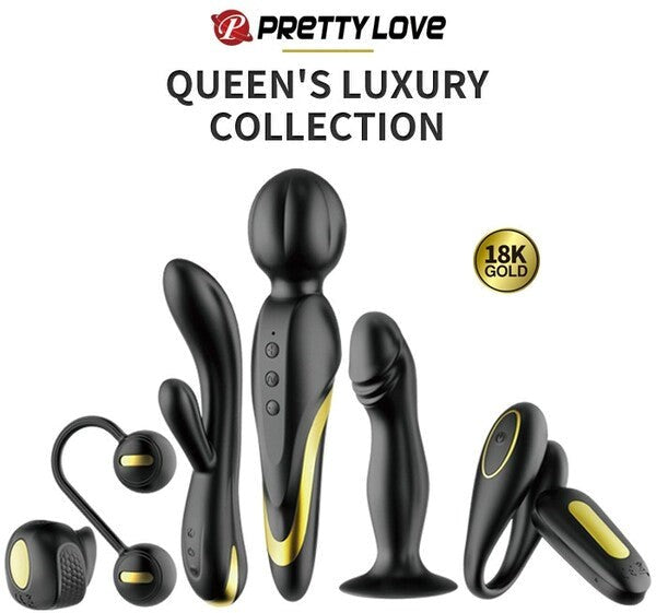 Pretty Love Mini Queens Luxury Collection Adult Toy Set Black - - Sex Kits