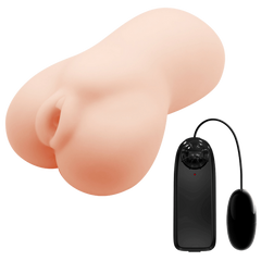 Crazy Bull Helen Vibrating Vagina Mens Masturbator Flesh - - Masturbators and Strokers