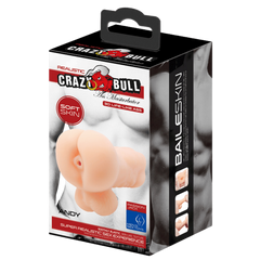 Crazy Bull Andy Realistic Ass Masturbator Flesh - - Masturbators and Strokers