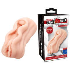 Crazy Bull Ava Vagina Realistic Mens Masturbator Flesh - - Masturbators and Strokers