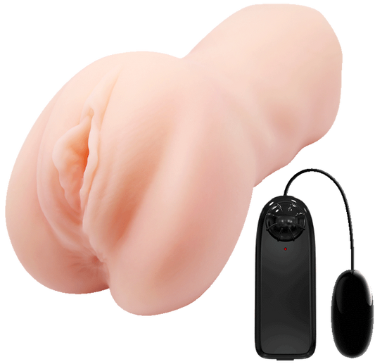 Crazy Bull Lea Vibrating Pocket Pussy Male Masturbator - - Masturbators and Strokers
