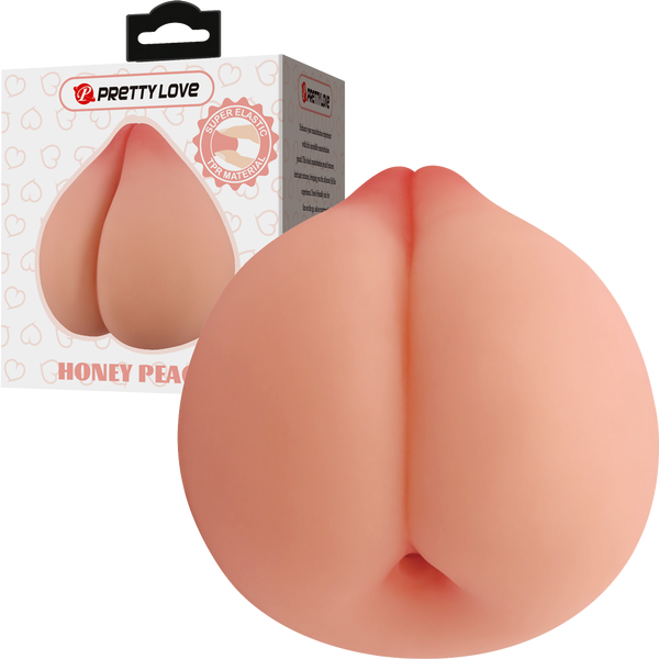 Pretty Love Honey Peach Mens Masturbator - - Masturbators and Strokers