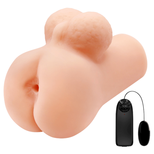 Crazy Bull Vibrating Jack Realistic Ass Masturbator Flesh - - Realistic Butts And Vaginas