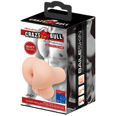 Crazy Bull Vibrating Jack Realistic Ass Masturbator Flesh - - Realistic Butts And Vaginas