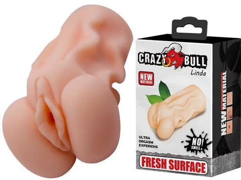 Crazy Bull Linda Realistic Mens Masturbator Flesh - Realistic Butts And Vaginas