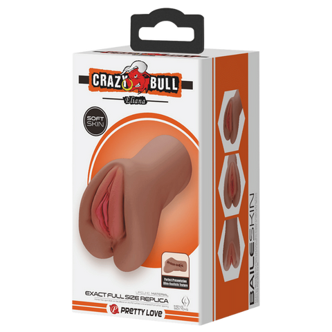 Crazy Bull Eliana Realistic Pussy Masturbator Tan - Realistic Butts And Vaginas