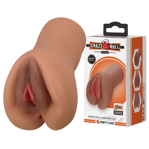Crazy Bull Eliana Realistic Pussy Masturbator Tan - Realistic Butts And Vaginas