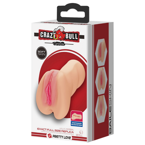 Crazy Bull Caroline Realistic Pussy Mens Stroker Flesh - Realistic Butts And Vaginas