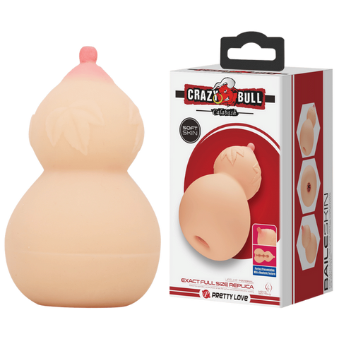 Crazy Bull Calabash Realistic Solo Mens Masturbator Flesh - Realistic Butts And Vaginas
