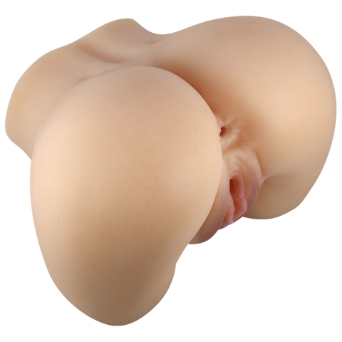 Crazy Bull Mila Dual Entry Realistic Vibrating Male Stroker Flesh - Realistic Butts And Vaginas