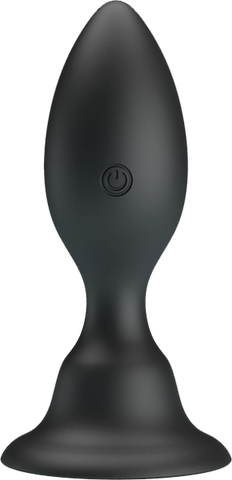 Baile Pretty Love Push Over To Trigger Vibrating Anal Plug Remote Control - Butt Plugs