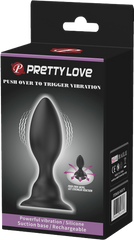 Pretty Love Push Over To Trigger Vibrating Anal Plug - - Butt Plugs