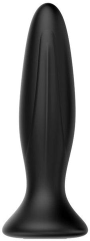 Mr Play 12 Function Vibrating Anal Plug Black - Butt Plugs