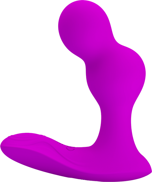 Pretty Love Terrance Flexible Remote Controlled Anal Vibrator Massager Purple - - Anal Vibrators