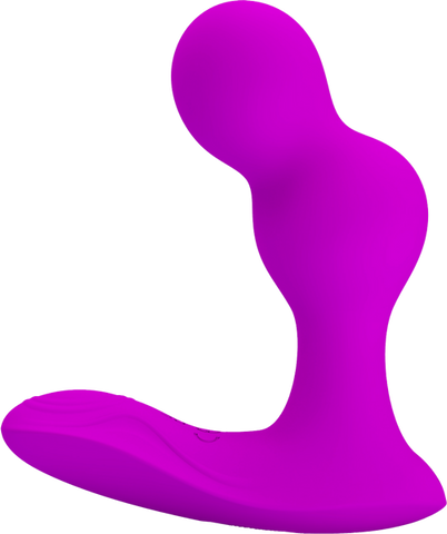Pretty Love Terrance Flexible Remote Controlled Anal Vibrator Purple - Anal Vibrators