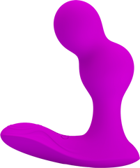 Pretty Love Terrance Flexible Remote Controlled Anal Vibrator Massager Purple - - Anal Vibrators