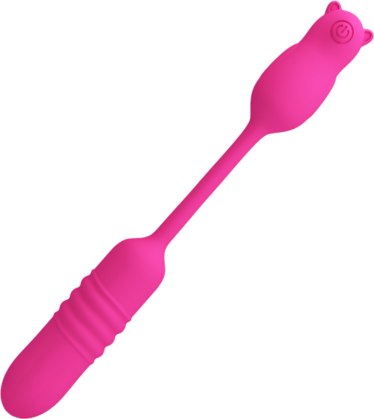 Pretty Love Nobikuma Vibrating & Rechargeable Love Egg Massager Pink - - Love Eggs and Kegel Exercisers