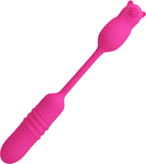 Pretty Love Nobikuma Vibrating & Rechargeable Love Egg Massager Pink - - Love Eggs and Kegel Exercisers