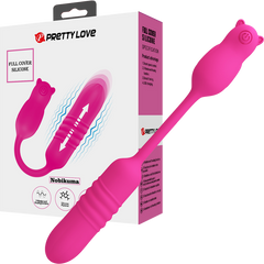 Pretty Love Nobikuma Vibrating & Rechargeable Love Egg Massager Pink - - Love Eggs and Kegel Exercisers
