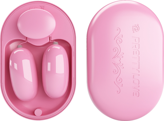 Pretty Love Fun Box 12 Function Vibrating Bullet Massager Pink - - Bullet Vibrators