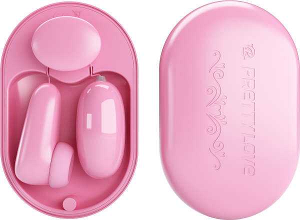 Pretty Love Magic Box USB Rechargeable Bullet & Stimulator Vibrator Pink - - Bullet Vibrators