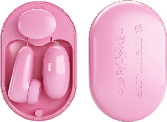 Pretty Love Magic Box USB Rechargeable Bullet & Stimulator Vibrator Pink - - Bullet Vibrators