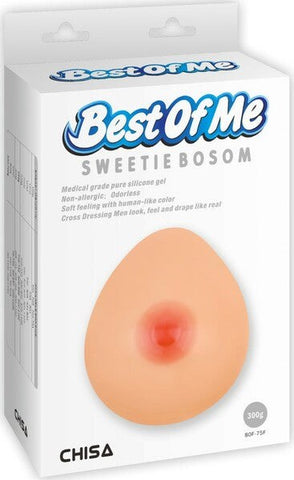 Chisa Best of Me Sweetie Bosom Wearable Breast Premium Silicone Design - Breast and Nipple Toys