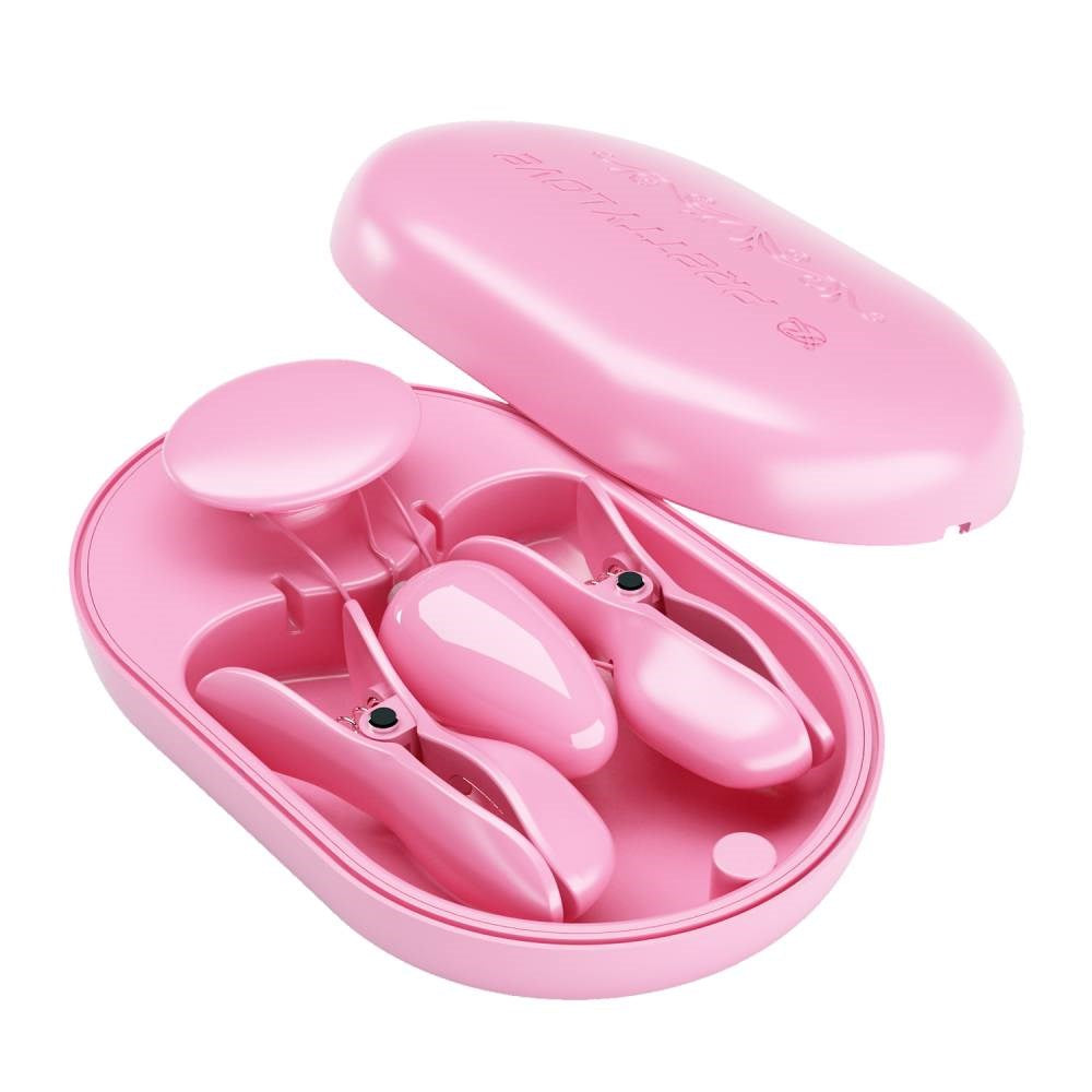 Pretty Love Surprise Box Multi Functions Nipple Clamps - - Nipple and Clit Clamps