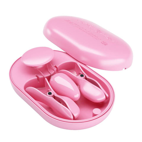 Baile Pretty Love Surprise Box Multi Functions Nipple Clamps and Cock Ring - Nipple and Clit Clamps