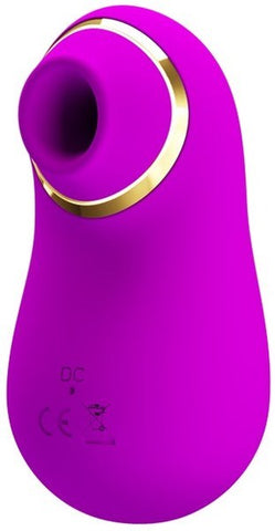 Baile Pretty Love Rechargeable Emily Clitoris Suction Stimulator Purple - Clit Ticklers and Pulsators