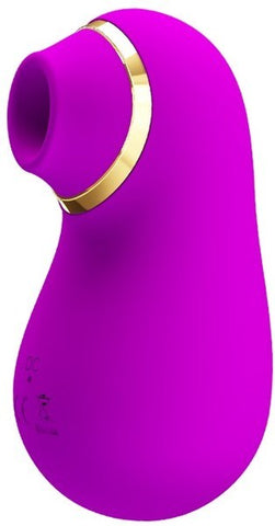 Baile Pretty Love Rechargeable Emily Clitoris Suction Stimulator Purple - Clit Ticklers and Pulsators