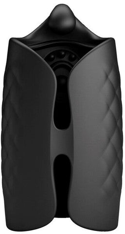 Baile Pretty Love Black Glans Trainer 10 Function Mens Masturbator with Cock Ring - Masturbators and Strokers