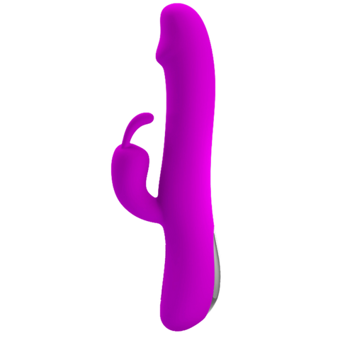 Pretty Love Natural Motion Thrusting Rabbit Vibrator Purple - Rabbit Vibrators