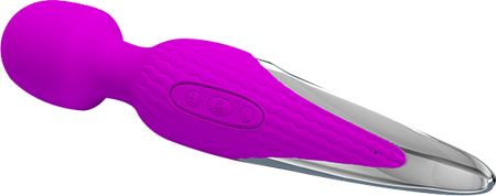 Baile Pretty Love Nathaniel Power Vibrating Body Wand Massager Purple - Body Wands