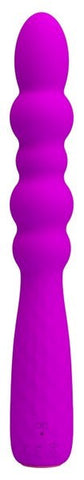 Pretty Love Monroe 12 Function Rechargeable G Spot Vibrator Purple Curved Design - G-Spot Vibrators