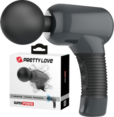Pretty Love Super Power Body Wand Massager Black - - Body Wands